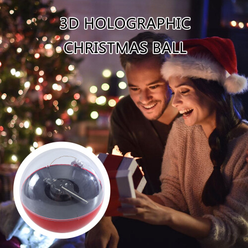 Unique 3D Illusion Acrylic Christmas Sphere 3D Illusion 1