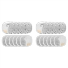 Filtros de reposição para bebedouro automático de gatos, pacote com 24 unidades.
