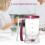 Pancake Batter Dispenser with Measurement Labels, Precise Portion Control for Waffles Muffins Cakes 5