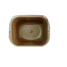 Nonstick Bread Maker Pan with Paddle Compatible with Donlim DLTM018 for Even Heat Baking