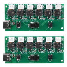 2X Type-C USB Mini -kostuttimen DIY-sarjat Sumutin ja ajuripiirilevy 6 Sumuttimen sumutuskalvon sumutinlevy (A)