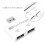 Μόνο φόρτιση USB2.0Hub Plug and Play Προστασία από υπερβολικό ρεύμα Φορητές διπλές θύρες USB 5