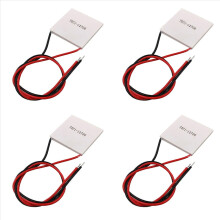 4X Tec1-12706 Thermo-elektrische koeler Peltier 40x40mm 12v Halfgeleiderkoeling Qcmax 60-72w Koelstuk