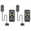 Controller ARGB 2X 5V 3pin per alimentatore Controller RGB Hub 3PIN per ventola del case della CPU del computer Luce LED nera 1
