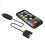 Controller ARGB 2X 5V 3pin per alimentatore Controller RGB Hub 3PIN per ventola del case della CPU del computer Luce LED nera 6