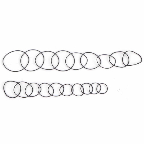 Φλάντζα O-Ring για πίσω μέρος ρολογιών, Σετ ποικιλίας 950 τεμαχίων Κιτ ελαστικών