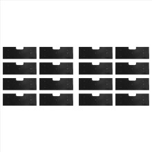 16-pack WH01X35719 pluizenfilter - voor was-droogcombinatie - handwasbaar en herbruikbaar - voor modellen: PFQ97HSPVDS