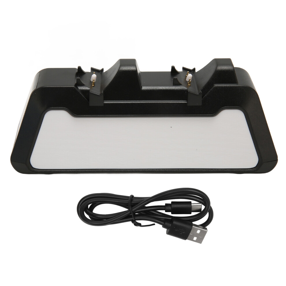 Dual Controller Charger Charging Station Dock,Fast Charging Dual Port Ps4 Ps5 Compatible Controller Stand With Led Indicator Lights And Anti Skid 9420858124702