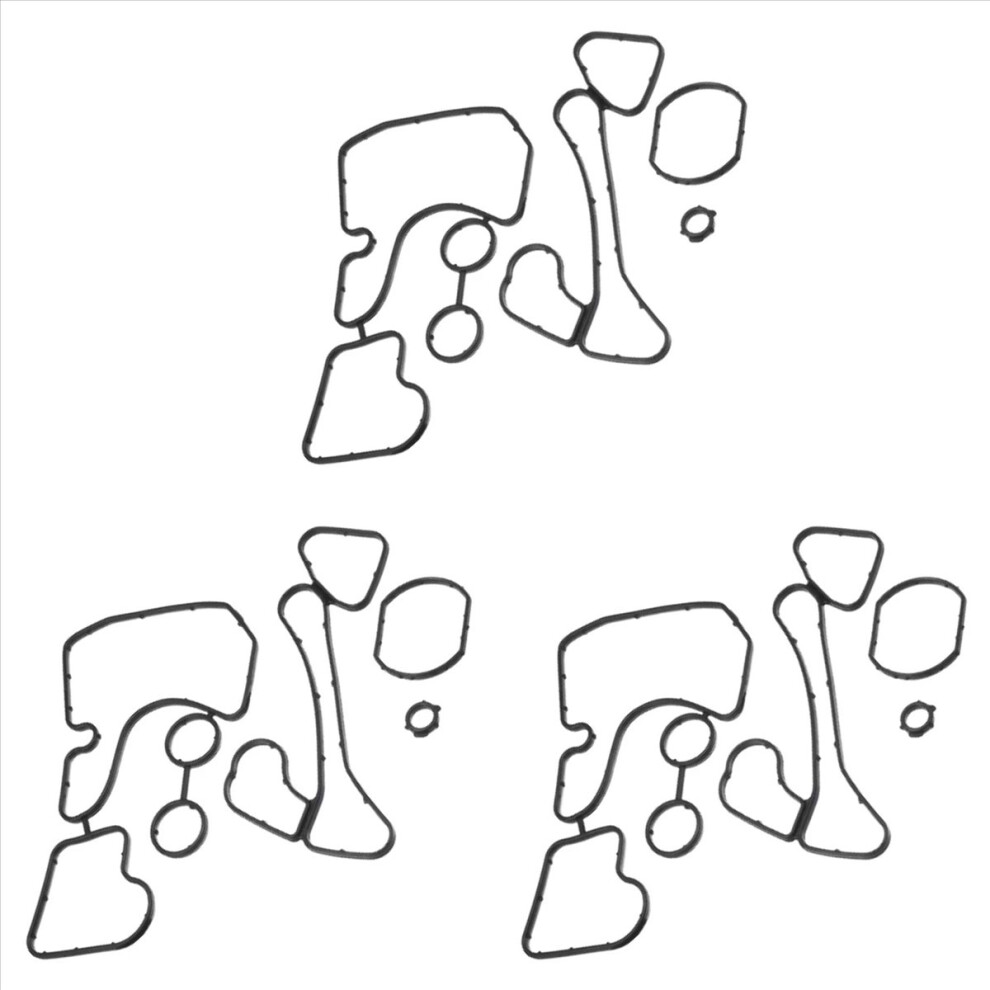 3 Set Engine Gasket Seal For A6 A7 A8 Q5 3.0L Tdi V6 A/T 059117070B 059117070 059117070A 4852070719155