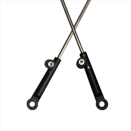 Conjunto de 24 peças de mangas de extensão para suporte de para-lamas de bicicleta de 20/24/26 polegadas, incluindo haste de conexão. 2
