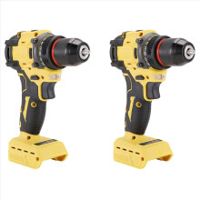 2X Electric Drill 3/8Inch 90Nm Cordless Electric Drill Brushless Hand Screwdriver for 18v 21V Battery Power Tools