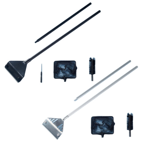 Multiuse Aquariums Cleaner Tool Kits Algae-Stainless steel 35cm 1