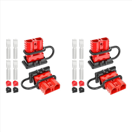 Conector, Conector Rápido para Bateria de 120A, 2-6 AWG, 12V-36V (Pacote com 4)