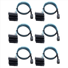 Cavo server per disco rigido da 6 Mini SAS SFF-8643 a 4 dischi rigidi SFF-8482 da 29 pin, 3,33 TF/1 M