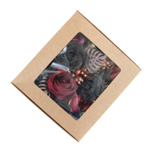Flower Box Portable Preserved Roses Beautiful Flower Gift-HH412