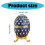 Enamel Easters Eggs Decoration Jewelry Storage Container-Green 2