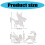 3Pieces Creative Clear Christmas Tree Hanging Decorations for 3