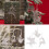 3Pieces Creative Clear Christmas Tree Hanging Decorations for 2