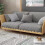 Queen Bed Slats Solid Wood Foldable Mattress Support Frame 80x180cm Brown Space Saving Design 5