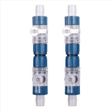2 stuks 12 mm aquariumfilter waterslang stroomregeling dubbele kraan snelkoppeling aquariumfilter