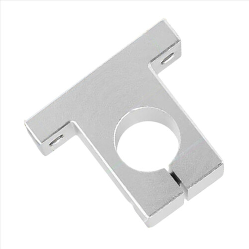 4 Pcs Linear Motion Rail Clamping Rod Rail Guide Support Shaft Bracket Coupling Mount SK20 20mm 1