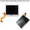 LCD Screen Replacement Kit Upper and Lower Displays for Nintendo DS Lite 4