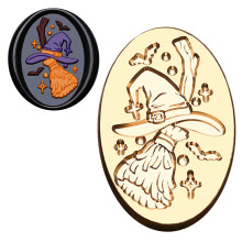 Brass Wax Seal Stamp Halloween Sealing Wax-halloween decoration