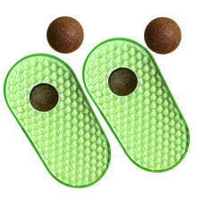 Cats Self-Grooming Brush Table Leg-Green Gall Fruit Replaceme