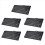 5X Compact Wired Keyboard USB - Ultra-Thin Keyboard for PC Mini Gaming Keyboard Black 1