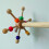 Rotating Pinwheel Bird Standing Climbing All Size Birds Cage 5