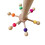Rotating Pinwheel Bird Standing Climbing All Size Birds Cage 4