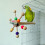 Rotating Pinwheel Bird Standing Climbing All Size Birds Cage 6