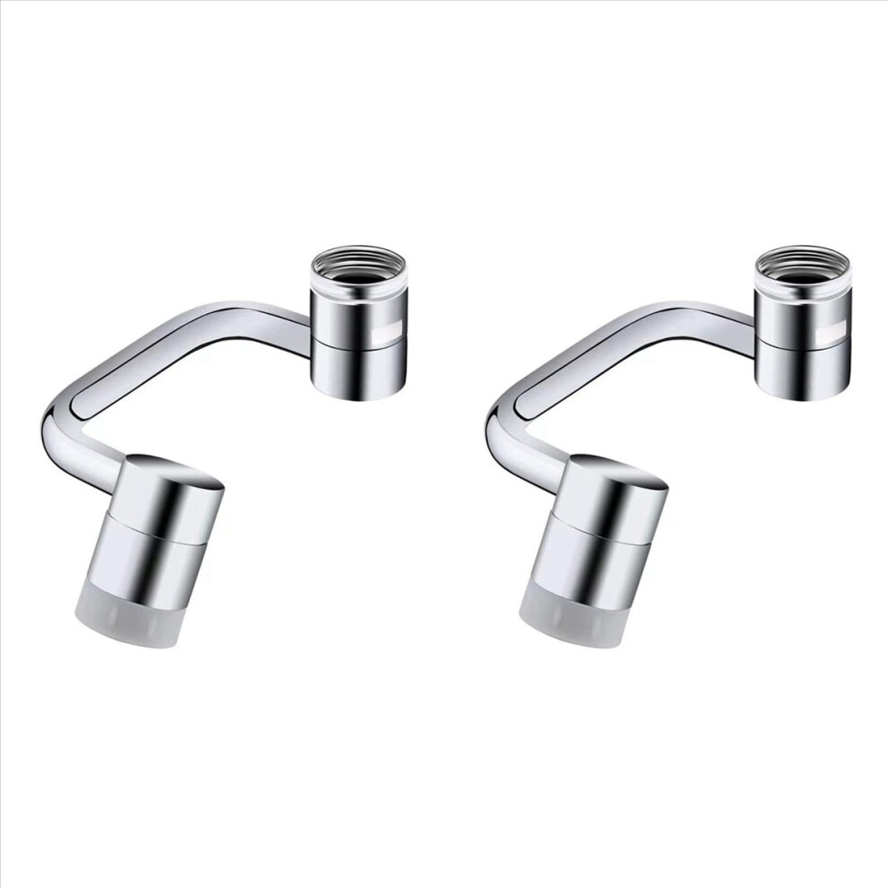 2X Universal 1080 Rotating Faucet Extender Aerator, Solid Brass Universal Splash Filter Faucet 4852840289741