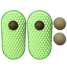 Pet Corner Scratcher Brush Massage-Green Kamutian Liao substi