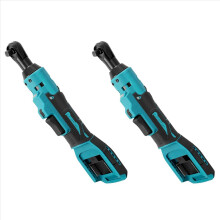 2X Cordless Ratchet Wrench 3/8inch Electric Rechargeable Screwdriver Removal Screw Nut for 18V Battery