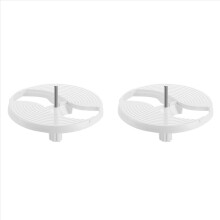 2x 7051-145 Küchenmaschinenscheibe für Scheibenhalter K600 K650 K700 K750 FP3010 und andere Modelle