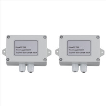 2X Weegtransmitter Weegversterker Gewichtssensor Spanningsstroomomvormer DC 12-24V 4-20MA Weegcelversterker