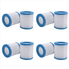 8Pcs Pool Filter Cartridges 89x79x45Mm Replacement Swimming Pool Filter for Pool Filter Pump Cleaner