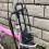 2X Folding Bike Front Bags Racks Bracket for Bicycle Backpack Carrier Block Frame Brackets 5