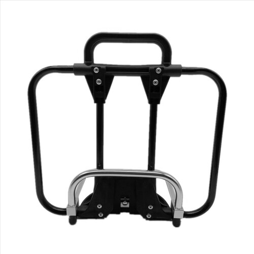 2X Folding Bike Front Bags Racks Bracket for Bicycle Backpack Carrier Block Frame Brackets 1