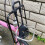2X Folding Bike Front Bags Racks Bracket for Bicycle Backpack Carrier Block Frame Brackets 3
