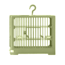 Bird Villa Cage for Budgies Canarys Ventilated Bird-Green