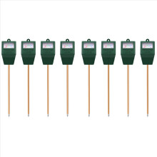 8x bodemvochtigheidsmeter, plantenwatermeter binnen en buiten, sensor-hygrometer bodemtester voor potplanten, tuin, gazon