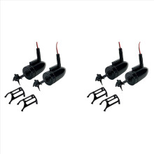 2x Hélices Subaquáticas para Barco de Isca, Acessórios para Barco, Kits de Modificação DIY para Barcos de Isca de Pesca 2011-2015