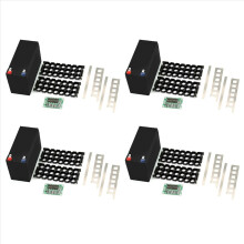4x 12V 7Ah batterijdooshouder voor 18650-batterij 3x7 met doosonderdeel met PCB-bord DIY-batterijpakketorganizer