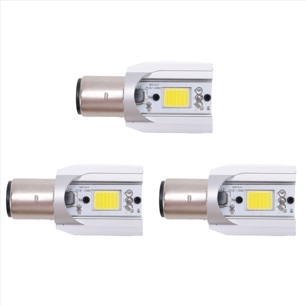 3X H6 Ba20d, Motorcycle Headlight, Ba20d Px15d Motorcycle Led Bulb, H6 Scooter Accessories 4852070721882