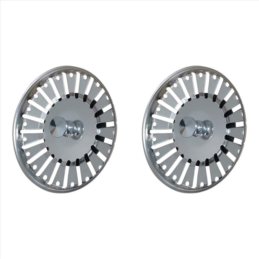2X Kitchen Sink Accessories Vegetable Washbasin Strainer 84Mm Drainer Sealer Umbrella Waste Sink Filter 4852070722841