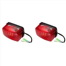 2x achterlichtlamp voor Banshee 350 200 Grizzly, 700 YFZ450 3FA847100000Y,3FA-84710-00-00