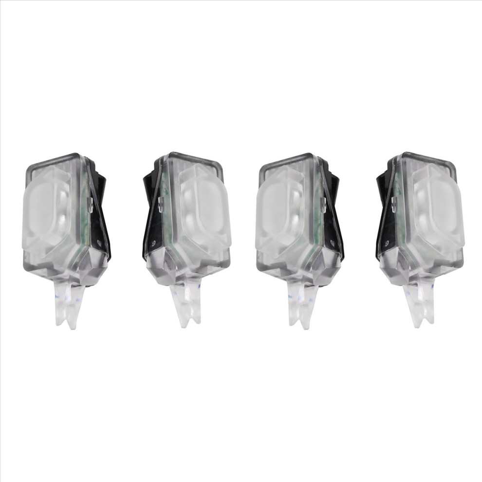 4X Car Lh&Rh Door Exterior Handle Warning Led Peripheral Welcome 8W0947133 8W0947134 For A4 B9 A5 Q5 Light 4852070725125