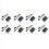 8X για PUYA Offline Programmer MCU Burner Downloader Programming Tool για PY32F003 PY32F030 PY32F002 072 PY32F Series 1